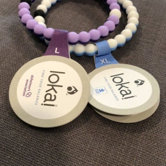 Lokai Autism Speaks Alzheimer Association Beaded Bracelets - Picture 8 of 8